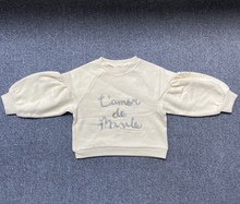 出口韩国外贸尾货童装童品批发韩单韩版lulabee外贸童装加绒卫衣