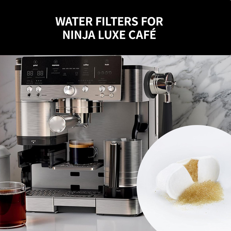Suitable for Ninja Es601 655 701 Coffee Machine Resin Filter Element Non-Woven Fabric Charcoal Water Filter Suitable for Ninja Es601 655 701 Coffee Machine Resin Filter Element Non-Woven Fabric Charcoal Water Filter