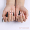 Removable fake nails for manicure, nail stickers for nails, ready-made product, European style