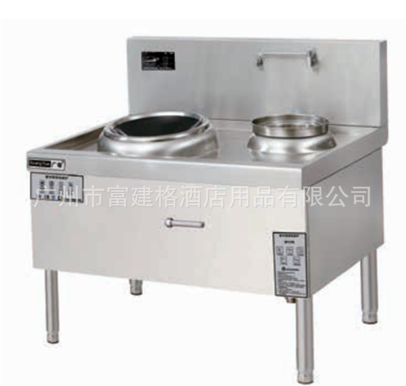 工程单炒单尾炉带耐火砖耐火泥西餐厅牛排商用燃气大炒炉餐厅酒店