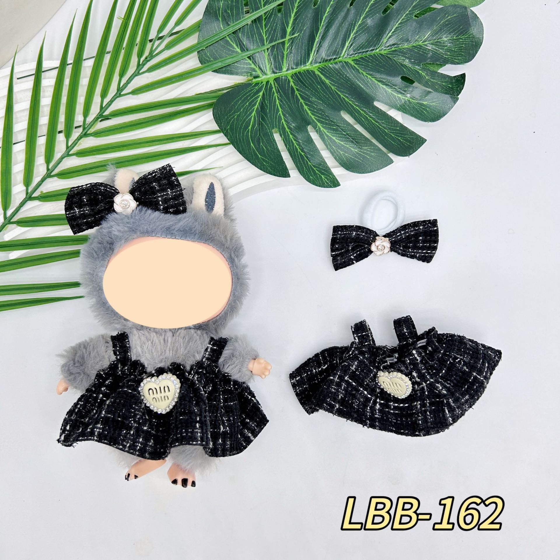 Natasha labubu ropa de muñecas, muñecas negras, muñecas lindas, juguetes de peluche. image 136