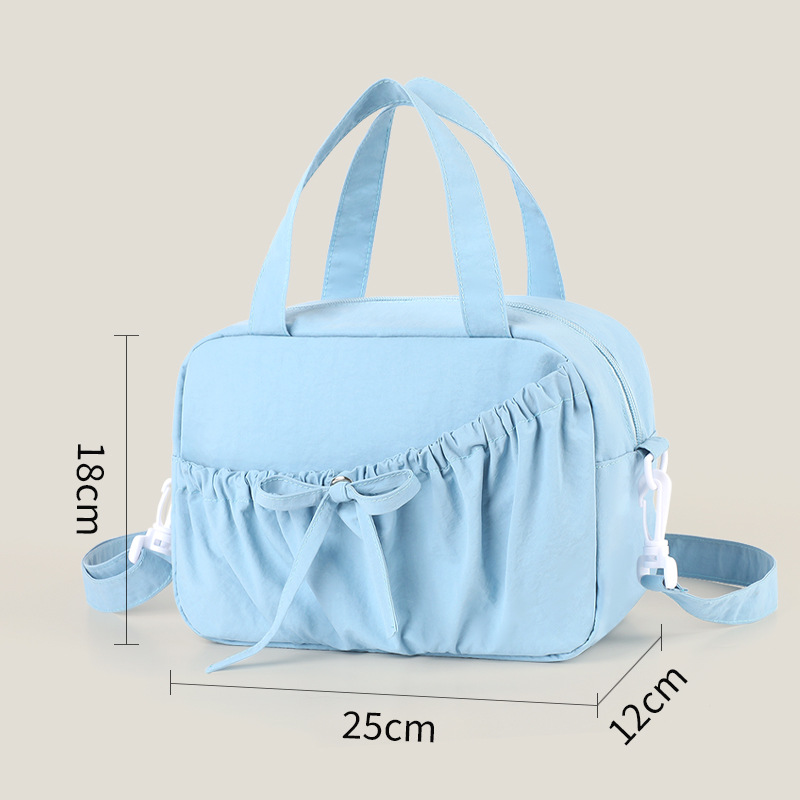 Moda nueva bolsa de mujer, bolsos casuales dulces, bolsos de oficina, bolsos suaves y pegajosos para salir, bolsos japoneses