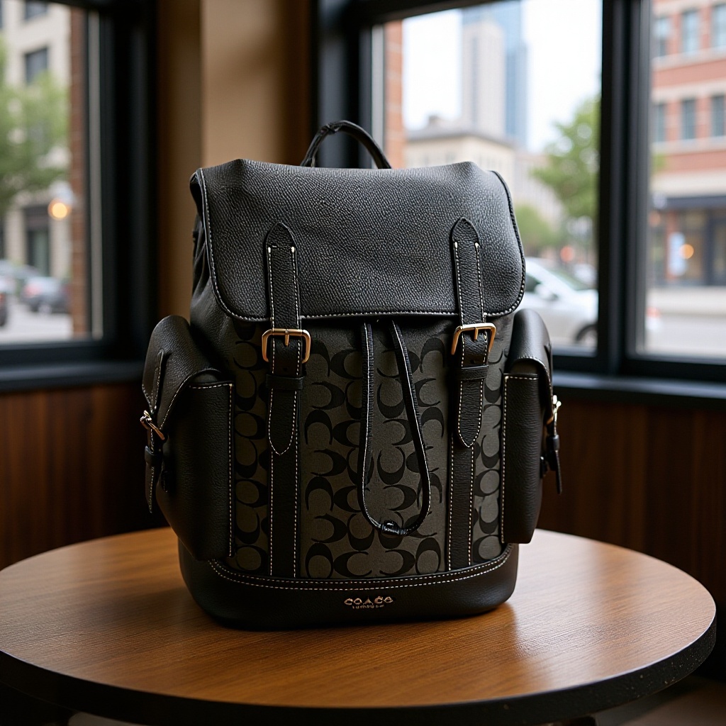 Cross-Border New Men's Flip-Top Backpack, Mountaineering Backpack, Classic Vintage Style First-Layer Cowhide Leather Large-Capacity School Bag