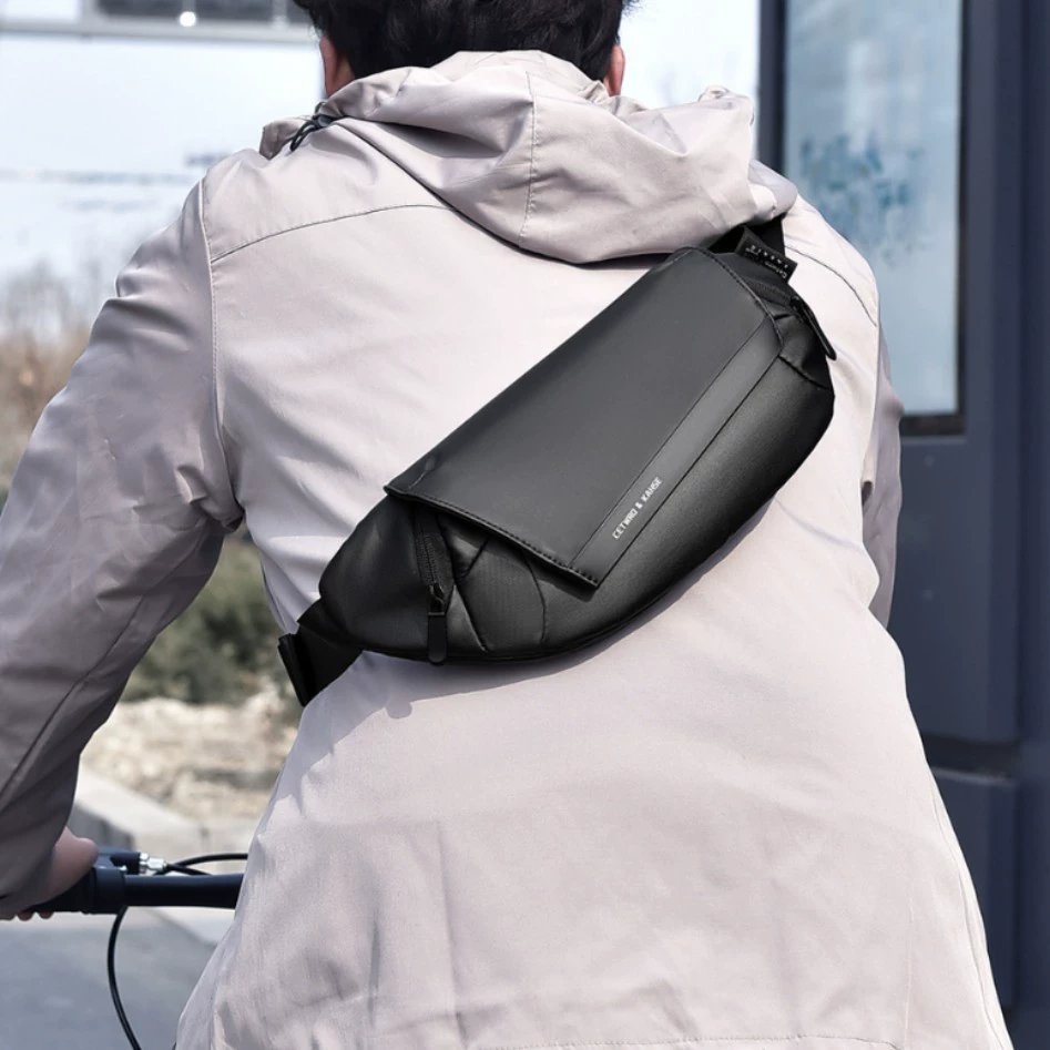 Повседневная сумка через плечо мужская личность большой емкости для путешествий