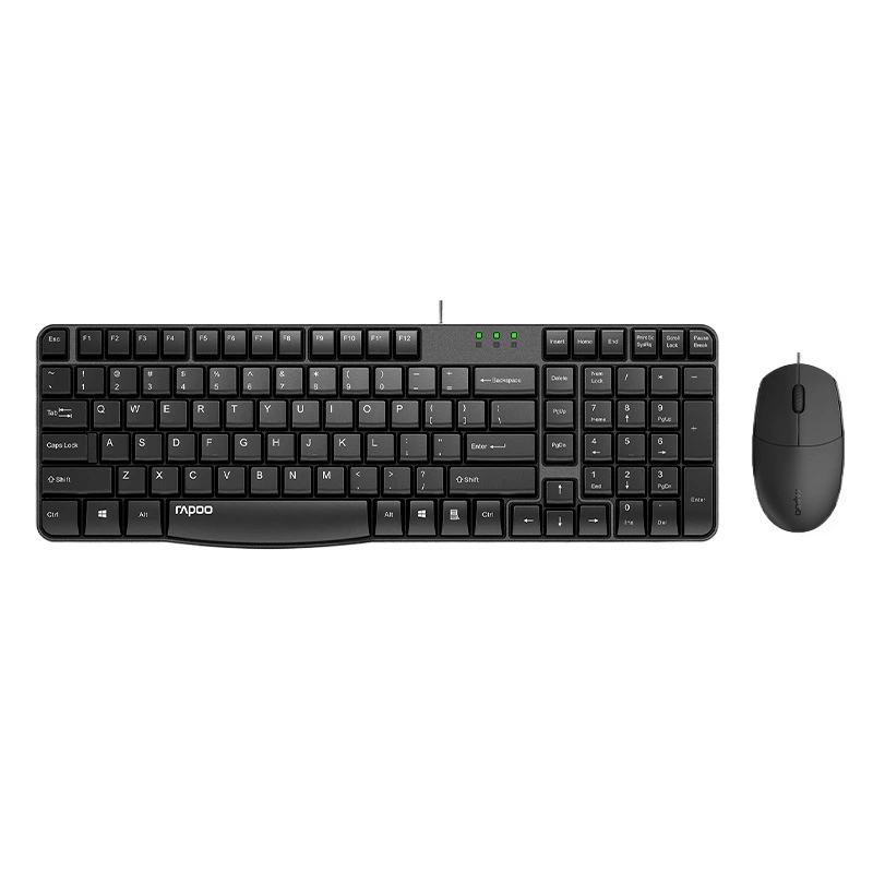 Rapoo/雷柏 Keyboard, mouse, set, laptop for office, x120, business version