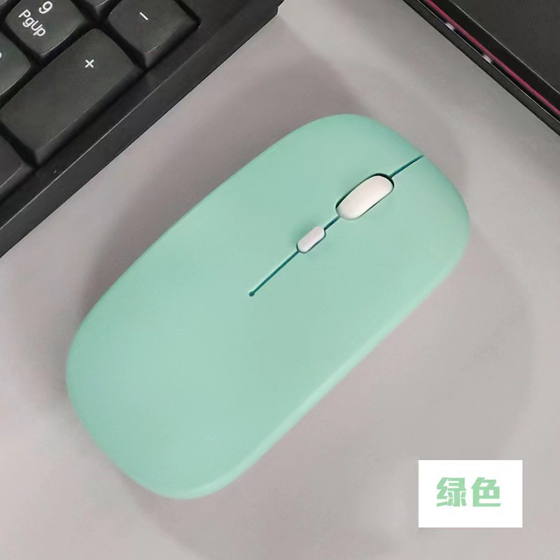 Venta caliente de fábrica para Apple Huawei Xiaomi typec carga luminosa silencioso Bluetooth de modo dual ratón inalámbrico