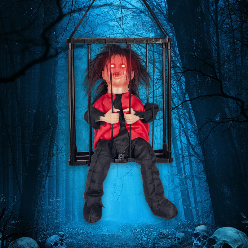 Jaula fantasma rojo fantasma bebé