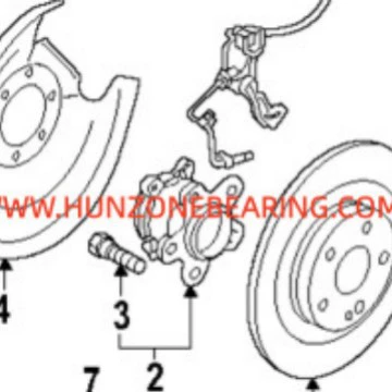 Car Wheel Hub Unit Manufacturer Direct Sales Wholesale 43402-82m10 Suitable for Suzuki (Hub)