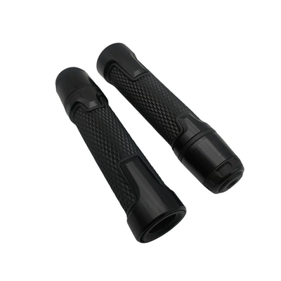 Motorcycle Handlebar Cover Cnc Modified Handlebar Rubber Cover 22mm Handlebar Universal Handlebar Rubber Cross-Border Factory Direct Supply (Motorcycle Handle Cover) - 5045-black