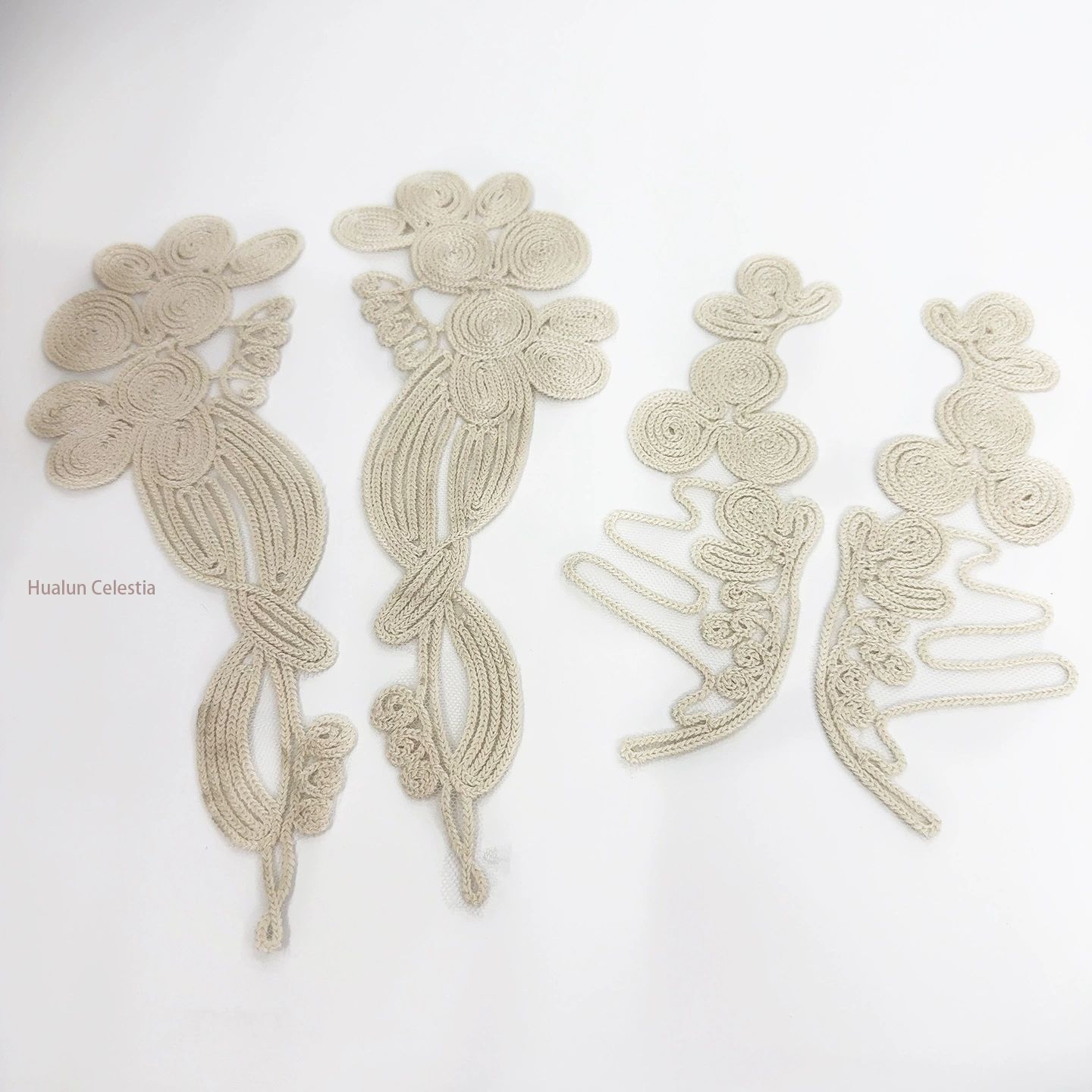 Новая сетчатая вышивка, кружевной материал, свадебные украшения, антикварная вышивка, одежда «сделай сам», тканевая нашивка, пара цветов