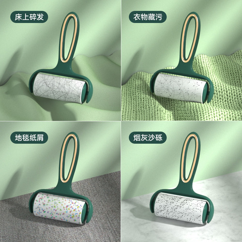 Light Luxury Lint Roller for Home Use: Tear-Off Design, Portable Fabric & Pet Hair Remover Roll