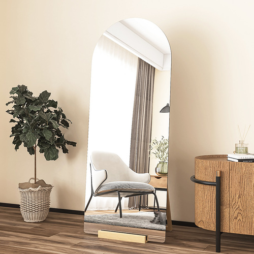 Internet celebrity special-shaped mirror home clothing store full-body floor mirror ins style irregular three-dimensional large dressing fitting mirror