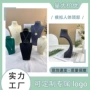 人像脖子绒面模特项链架