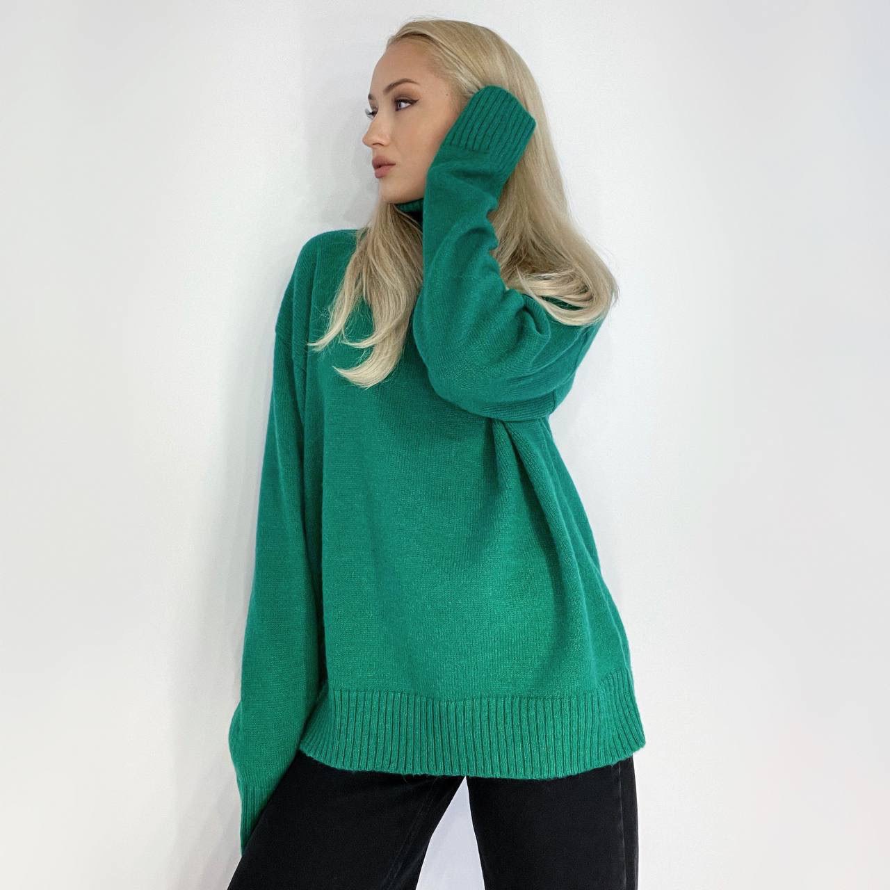 ​​Luxury Lambswool Turtleneck Sweater – Slim Fit Winter Pullover In 9 Seasonal Colors​​_voghion.com