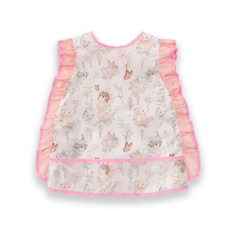 Sleeveless pink edge-little elves / 90 [recommended height 80-90cm]