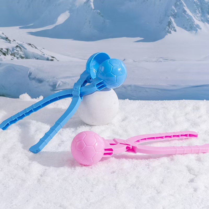 Niños pellizco bola de nieve para jugar en casa herramientas de nieve para jugar con nieve muñeco de nieve patito dibujos animados juguetes puestos