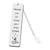 Commemorative pendant stainless steel engraved, Birthday gift