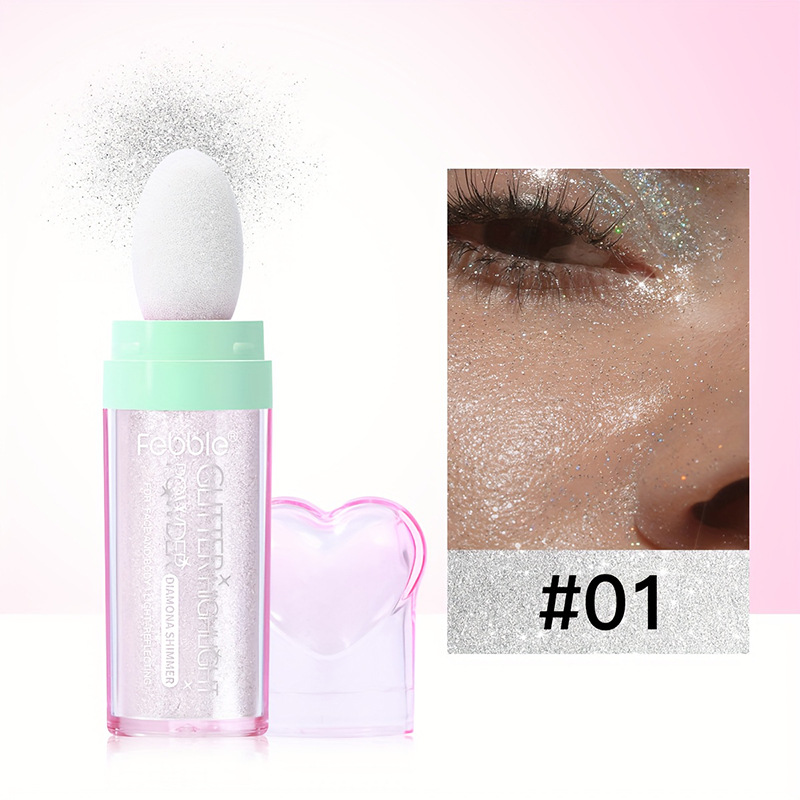 USHAS Europa y los Estados Unidos spot transfronterizo batida polvo de brillo alto brillo brillante todo el cuerpo maquillaje estereoscópico FBF032