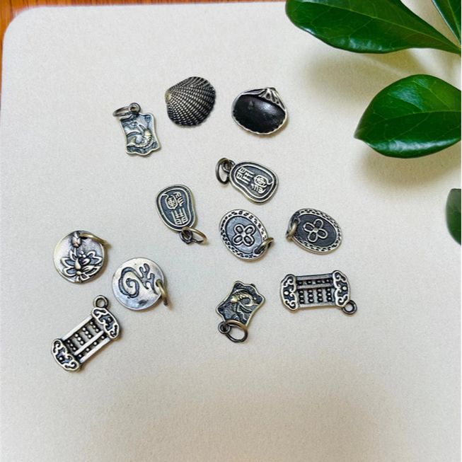 Antique bronze cultural bead bracelet DIY jewelry accessories earrings bracelets necklaces pendants handmade cord wholesale