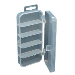 Manufacturer wholesale five-compartment hook box accessories storage box mini plastic box set storage box Lure bait box