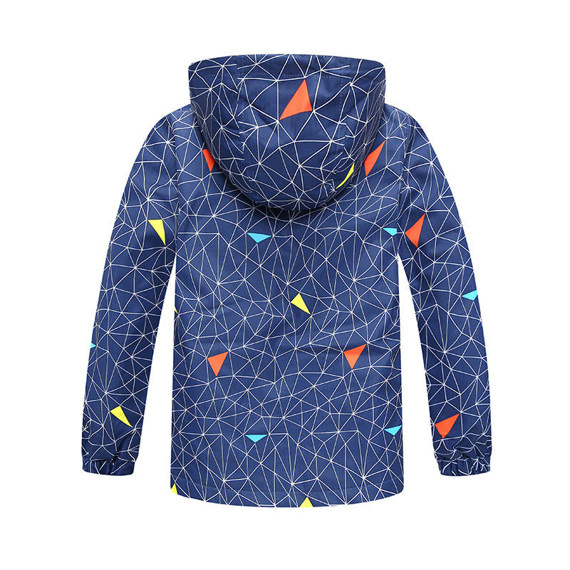 一件代發戶外登山棉衣外套男童風衣滑雪服防水加絨兒童衝鋒衣套裝