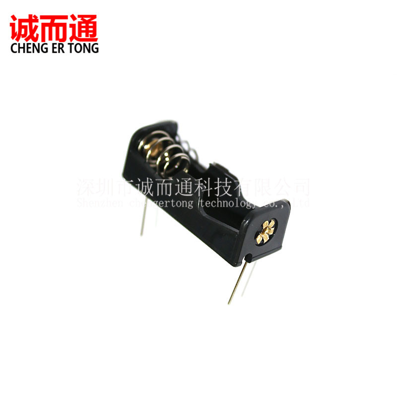 厂家直供 12V23A电池盒 插针式带脚 N号电池盒