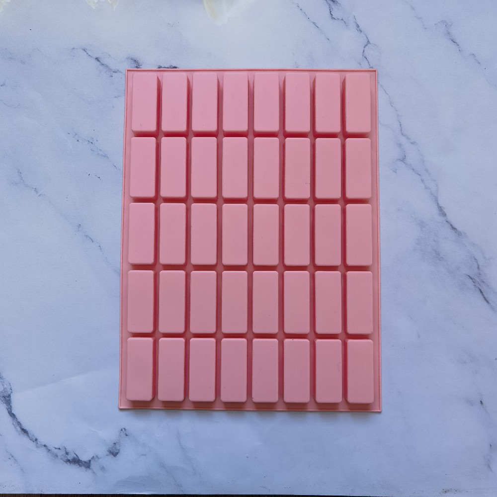 40 líneas de hielo 152 molde de silicona pastel helado pudín molde de postre jabón utensilios