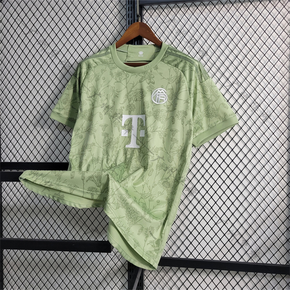 2526 nueva camiseta del Bayern versión tailandesa de manga corta masculina local y visitante 125 aniversario de la versión conmemorativa del uniforme de fútbol del Oktoberfest