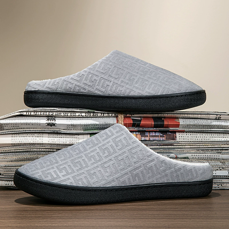 Трансграничная оптовая продажа новых тапочек для дома теплая пара хлопчатобумажных буксиков