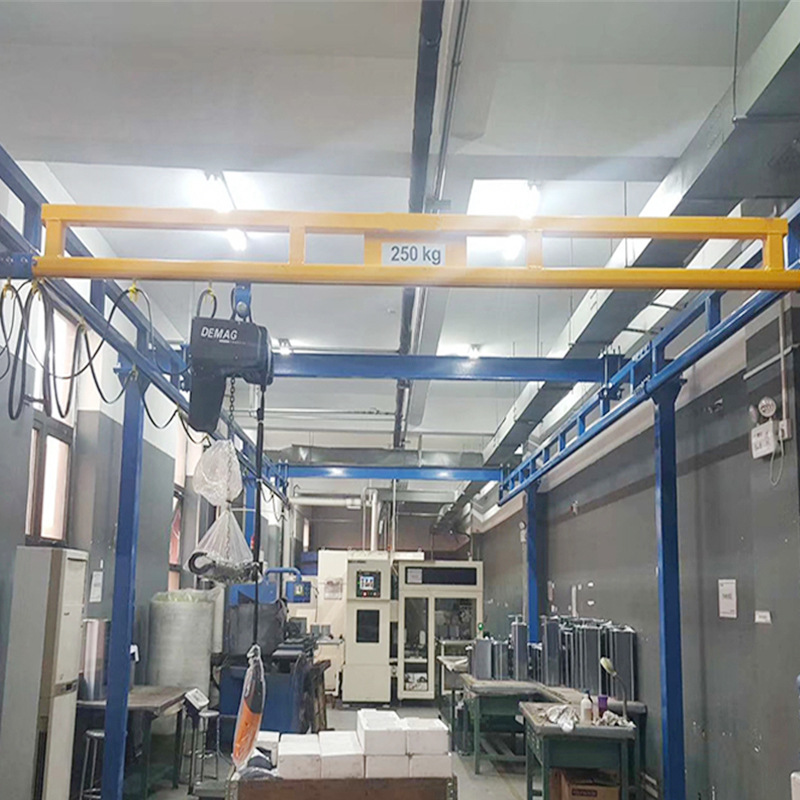 1t德马格电动葫芦 刚性KBK轨道起重机 自立式电动单梁悬挂轻轨吊