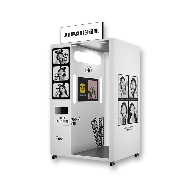 Máquina de cabeza grande coreana todo en uno cámara de estilo coreano escena de avión equipo de cámara de autoservicio centro comercial sala de fotos de belleza