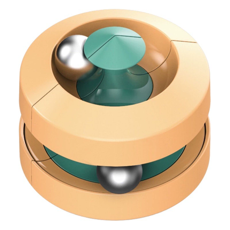 Новая и уникальная металлическая игрушка-антистресс для взрослых, креативный вращающийся шарик для пальцев, спиннер для кончиков пальцев.