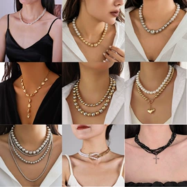 项链;耳钉;耳环