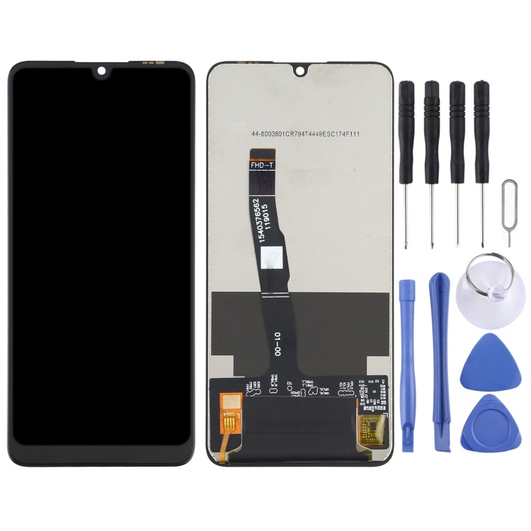 Aplicable al ensamblaje táctil LCD Huawei P30 Lite (color: negro)