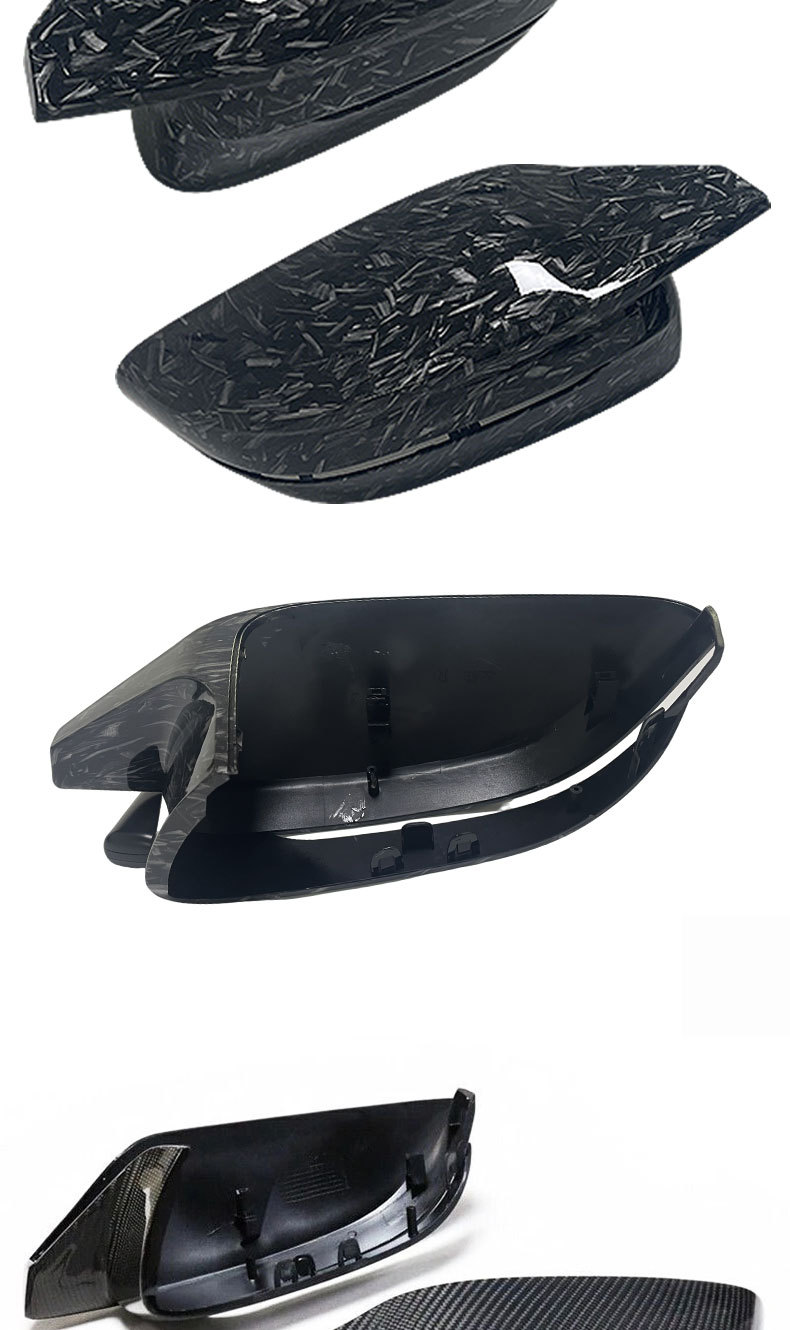 Suitable for Bmw 3 Series G20 G30, Various Replacement-Style Horn-Shaped Modified M3 M4 Left-Hand Drive Rearview Mirror Shells