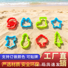 跨境儿童卡通圣诞节模具玩具沙黏土玩具模型彩泥橡皮泥工具批发