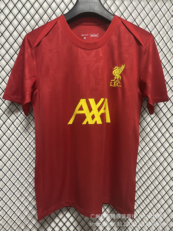 2526赛季新款足球服曼联利物浦球衣球迷版短袖t恤上衣批发可印号|undefined