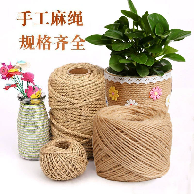 Ручная плетеная шпагат diy люстра ретро декоративная обмотка шпагат шпагат