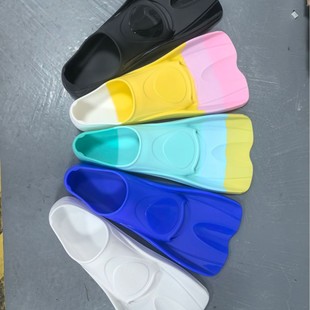 2025 New Macaron Color Series Adult and Children's Professional Swimming Training Fins Diving Equipment Adjustable