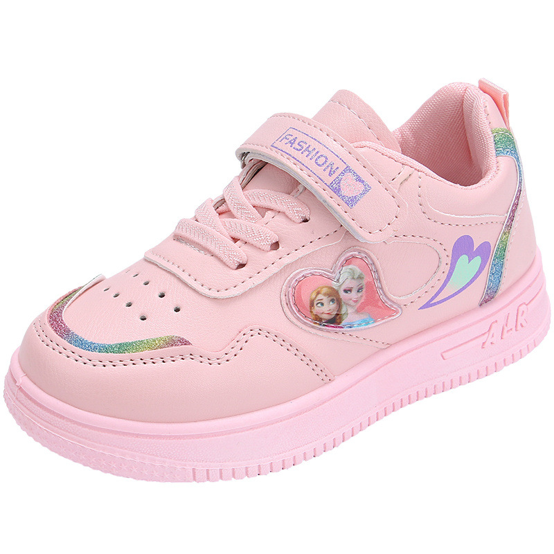 Zapatos para niñas para estudiantes 2025 modelos de primavera y otoño, zapatos deportivos para niños de mediana edad, zapatos para bebés, zapatillas casuales, zapatos para niños para niñas
