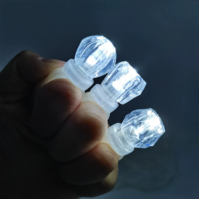 Эксклюзивная трансграничная поставка концертных светодиодных фонарей-кольц для рук, светящихся кольцевых фонарей для баров, светящихся кольцевых фонарей-бриллиантов для вечеринок и анимации.