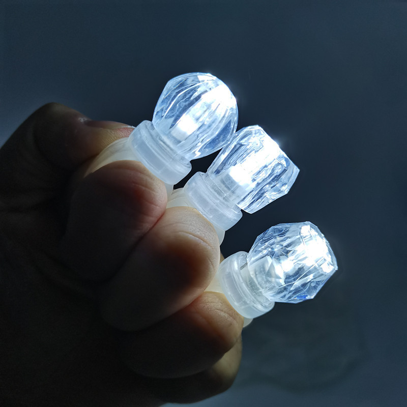 Cross-Border Exclusive Supply of Concert Led Light-Up Finger Rings, Bar Flashing Ring Lights, Party Favor Small Diamond Rings for Support Cross-Border Exclusive Supply of Concert Led Light-Up Finger Rings, Bar Flashing Ring Lights, Party Favor Small Diamond Rings for Support