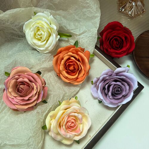 Stunning hibiscus flower hair clip, trending hair accessory, hairpin, headpiece, photography hair accessory for women, spring new style side clip