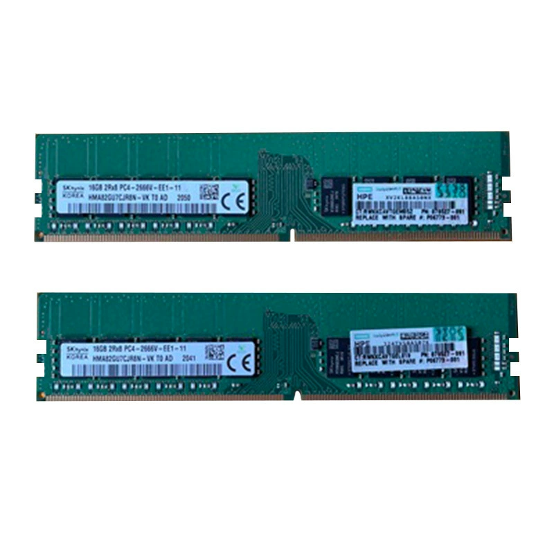 Оперативная память для HPE, 16GB DDR4 2666MHz ECC REG (RECC) для серверов