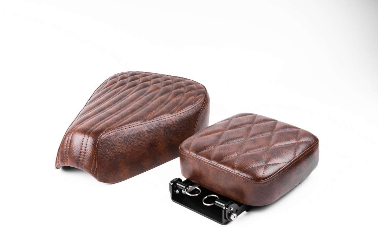 Suitable for Honda Cub Cc110 Modified Front and Rear Seat Cushions, Cross Cub Modified Front Seat Cushion and Rear Flip-Up Seat