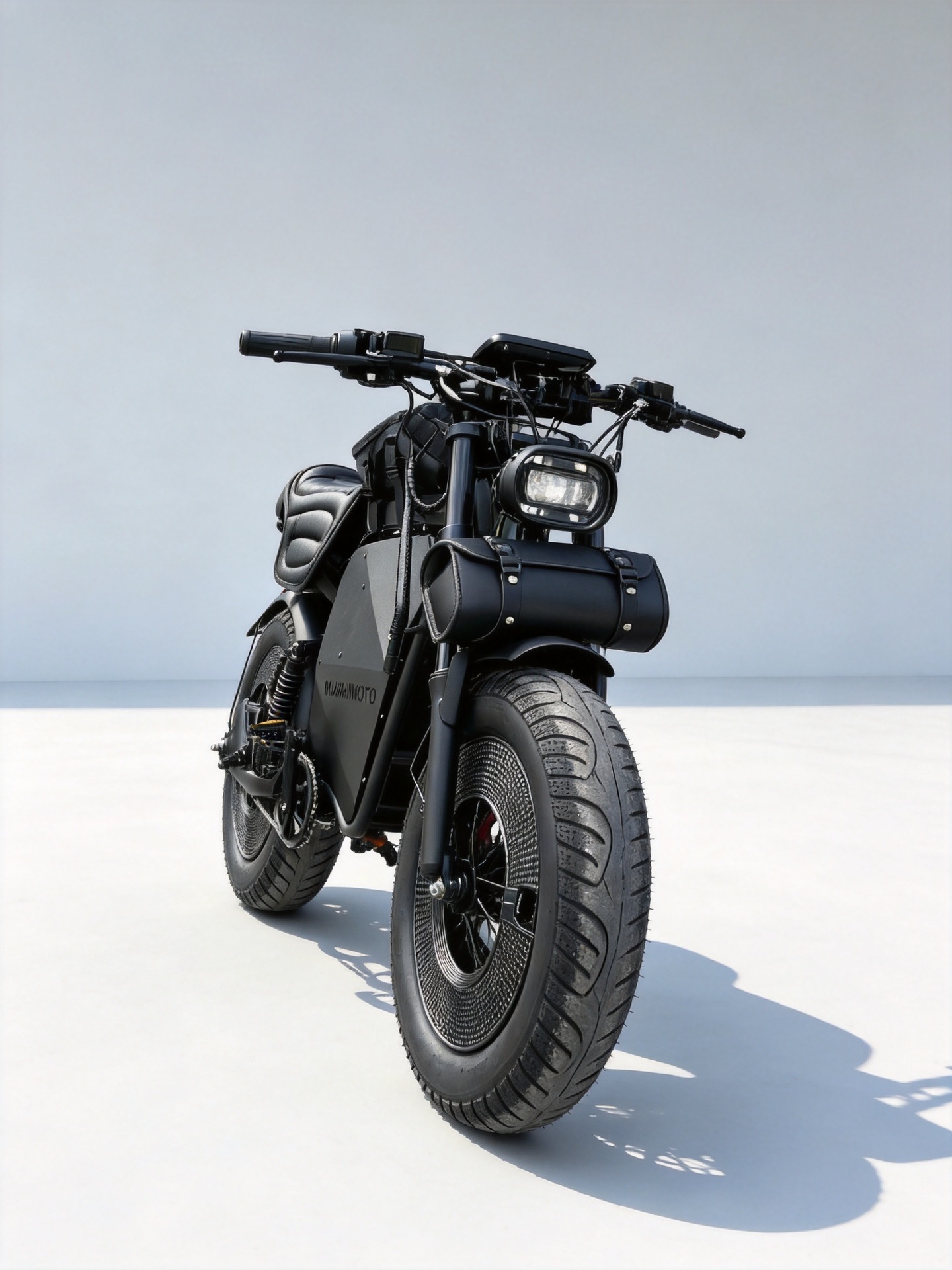 Black Warrior HIMOTO electric bicycle, wide-wheel pedal-assisted bike, European export electric motorcycle