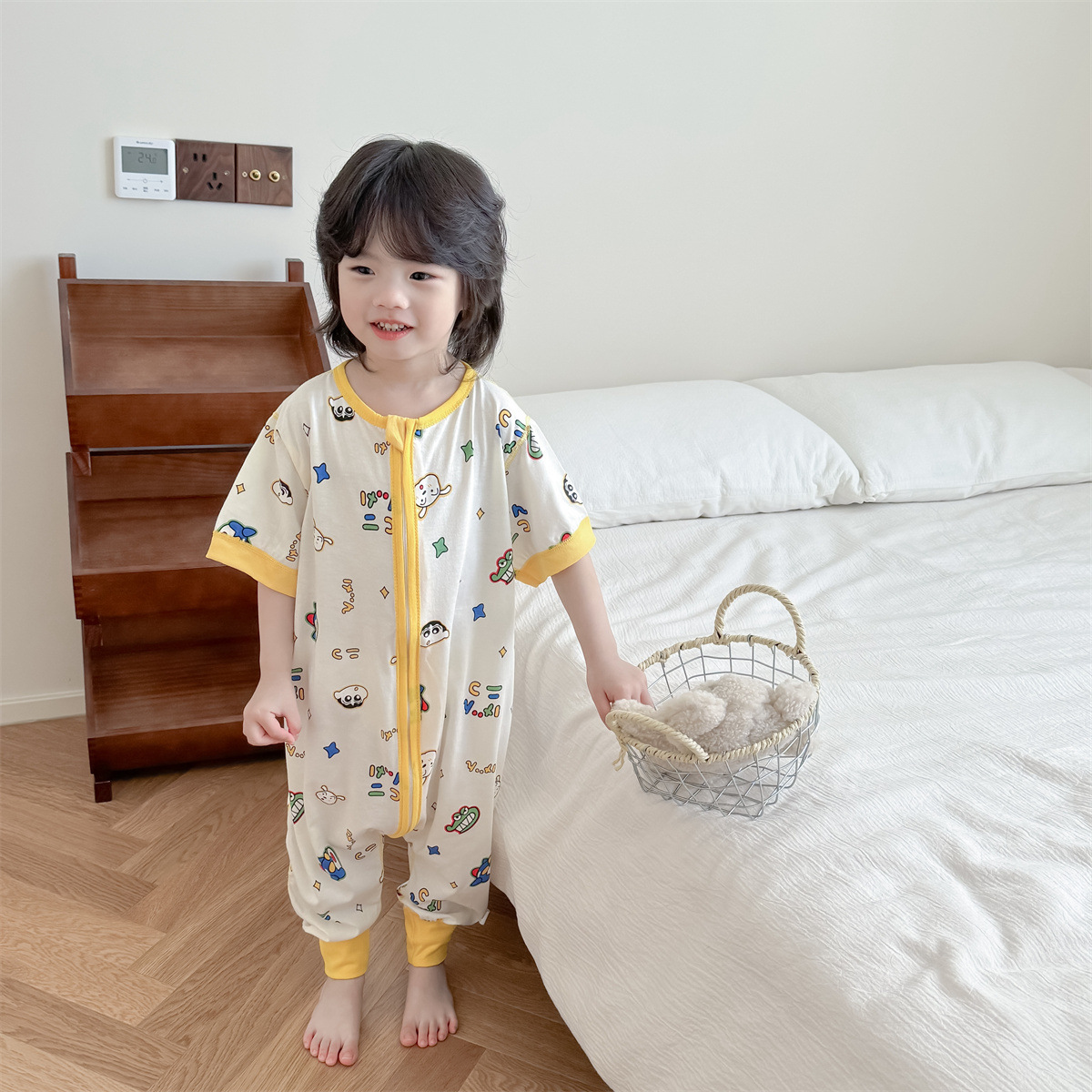 노란색 L 펜 Xiaoxin (원활한 반팔 침낭)