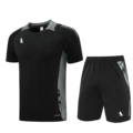 AD08 Black Shorts Set