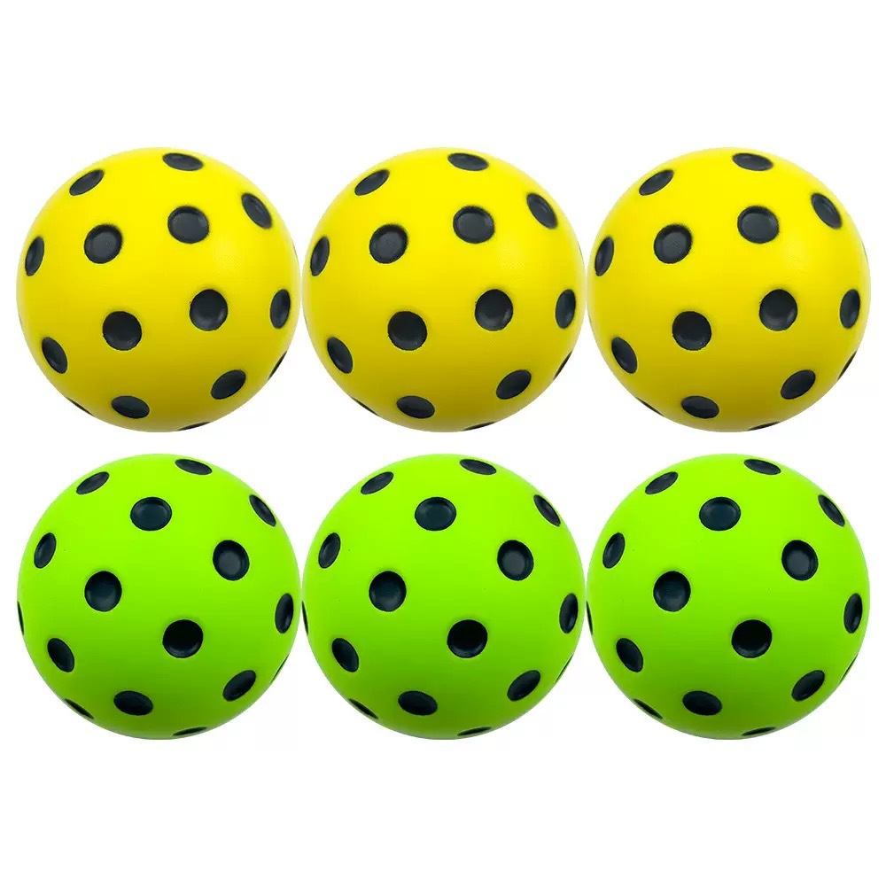 Elastic Pickleball Polyurethane Foam Sponge Pu Silent High Elastic Vent Hole Ball Sports Training Decompression