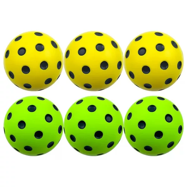 Elastic Pickleball Polyurethane Foam Sponge Pu Silent High Elastic Vent Hole Ball Sports Training Decompression